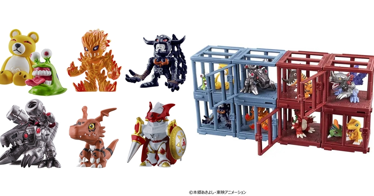 萬代《數碼寶貝大冒險》數碼寶貝 NEW COLLECTION Vol.2 追加無限龍獸、紅蓮騎士獸！