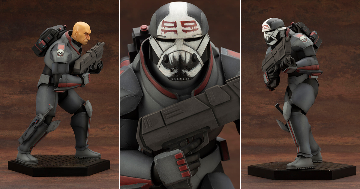 コトブキヤ ARTFX 『スター・ウォーズ：バッド・バッチ』レッカー THE