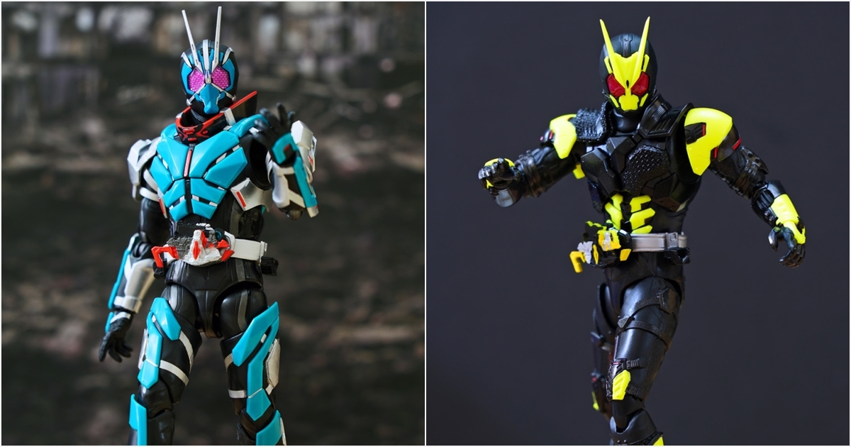 [D.M.S. 玩具報告] 父與子！元祖 VS 初代！S.H.Figurart - Kamen Rider Rocking Hopper VS 001