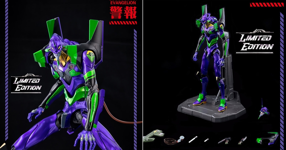 threezero《福音戰士新劇場版》ROBO道 EVANGELION 初號機 夜間戰鬥模式【限定3000體】