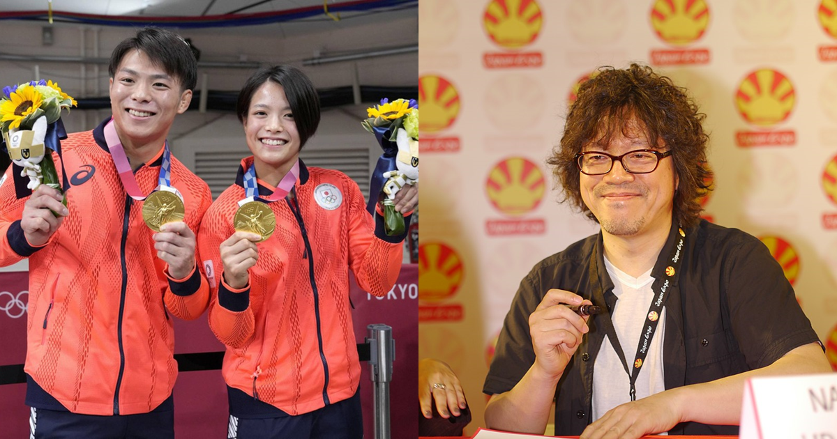 【東京奧運】浦澤直樹為日本柔道阿部兄妹獻親繪賀圖　網友聯想另一對動漫兄妹