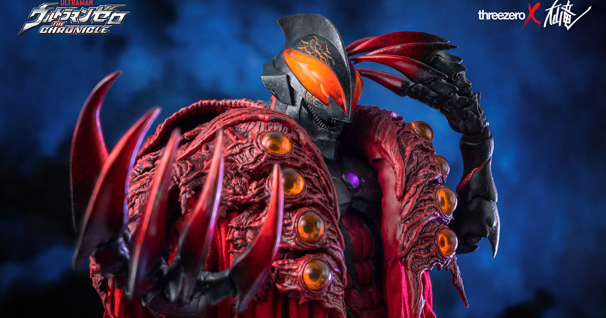 threezero X 大山竜 合作第二彈將推出『超人力霸王貝利亞』可動人偶！