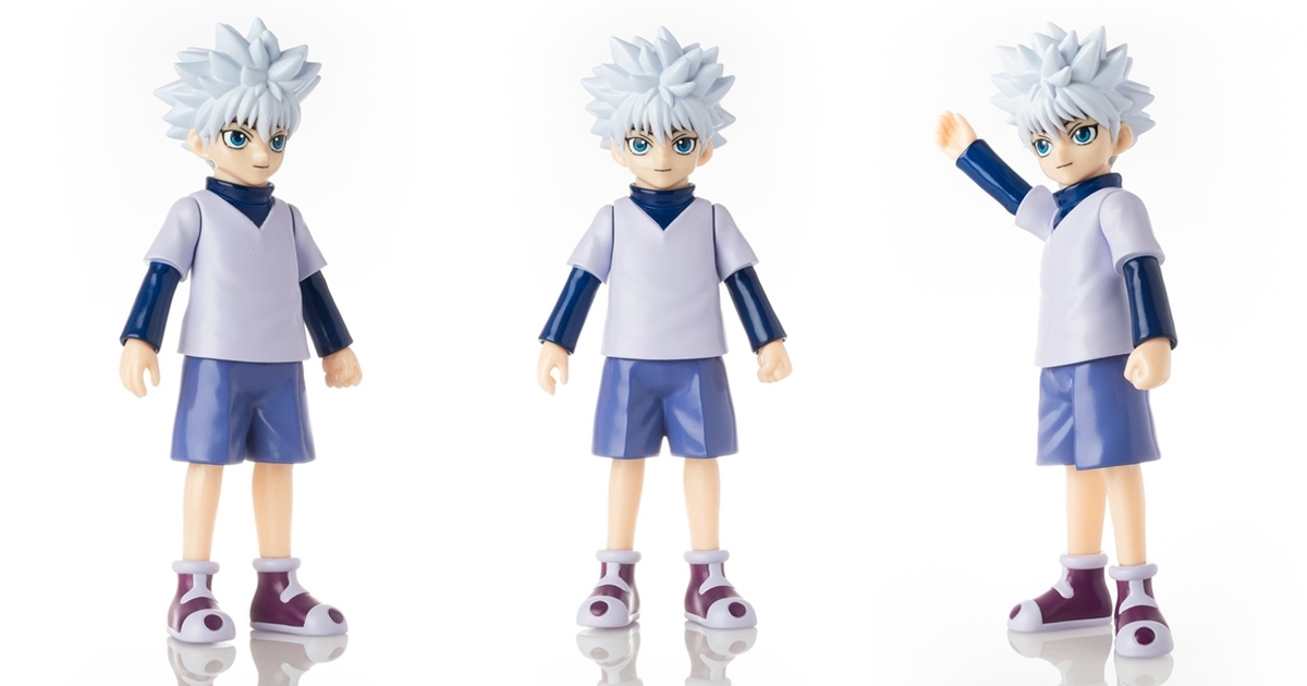 HKDSTOY《HUNTER×HUNTER 獵人》第三彈「奇犽·揍敵客」 日製軟膠人偶