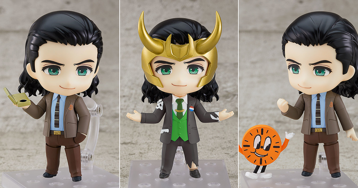 ねんどろいど『ロキ』「ロキ TVA Ver.」「ロキ TVA & 大統領 Ver.」が