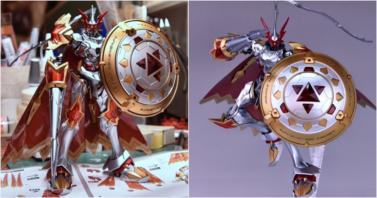【作品分享】Figure-rise Standard 紅蓮騎士獸 金屬塗裝 製作全紀錄