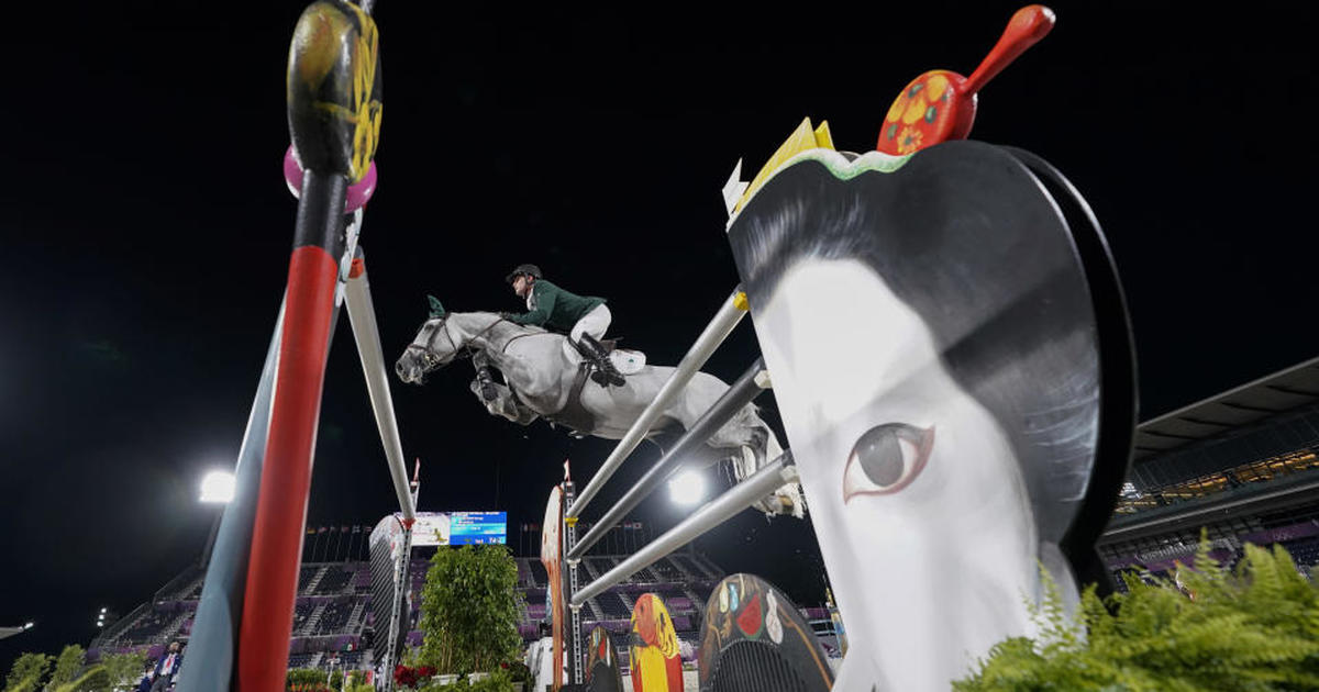 【東京奧運】馬術賽場的裝置藝術過於驚悚　導致選手愛駒嚇到不敢跨欄