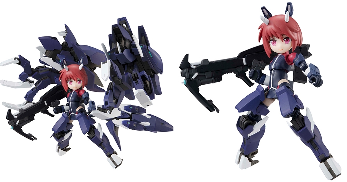 DESKTOP ARMY x 機戰少女ALICE『日向凜【奔放】』漆黑王牌戰鬥服明年 03 月發售！