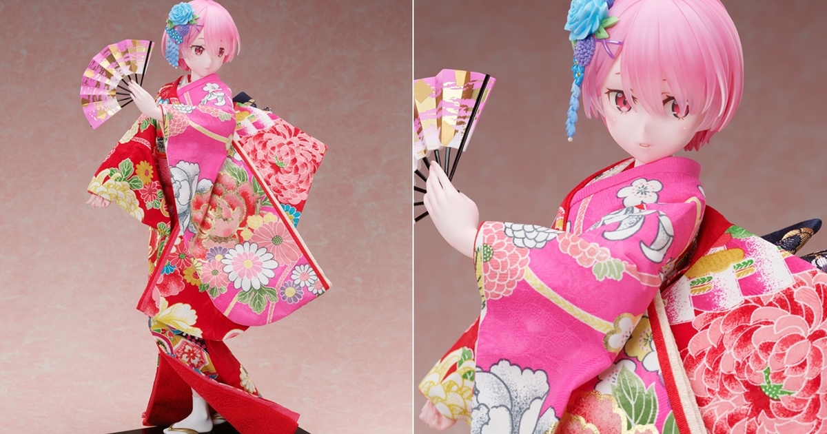 吉德×F:NEX《Re:從零開始的異世界生活》拉姆 -日本人偶- 1/4比例模型