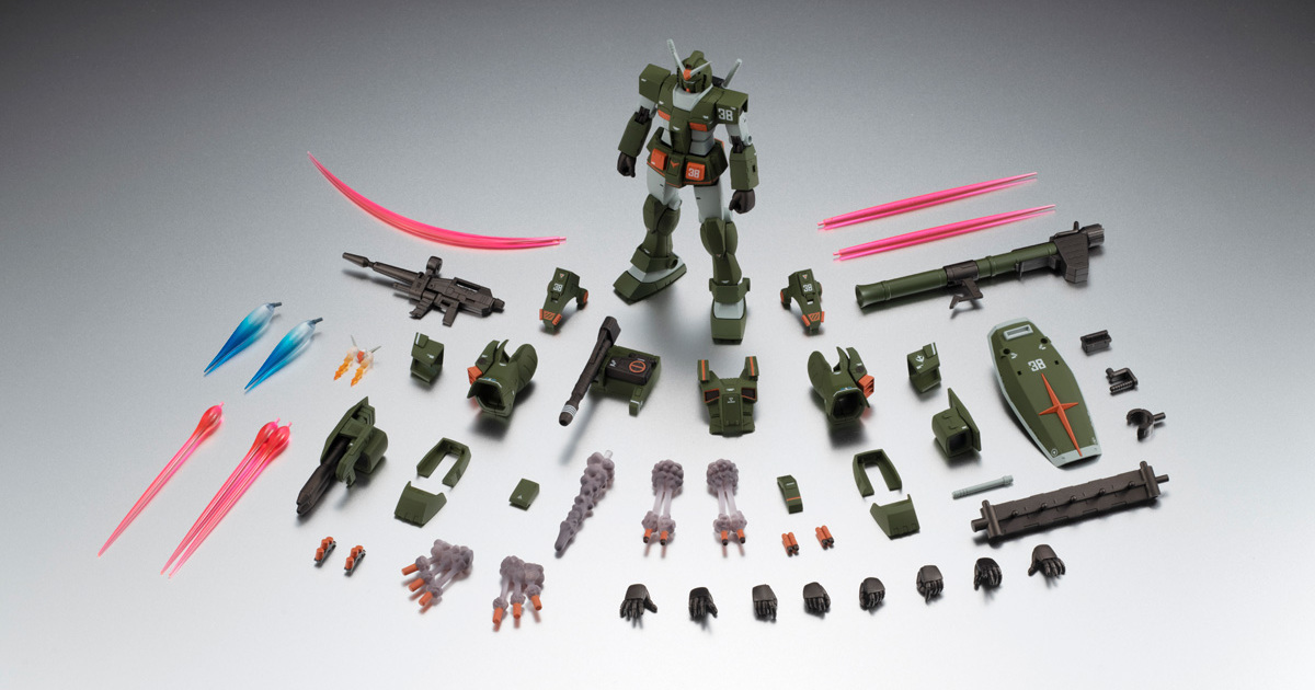 魂展紀念商品『ROBOT魂 全裝甲鋼彈 ver. A.N.I.M.E. ～REAL MARKING～』情報公開！