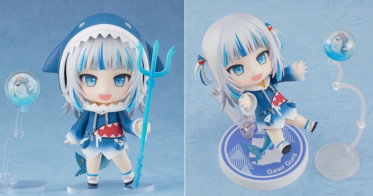 SHAAAAARK～hololive EN「黏土人 噶嗚·古拉」超萌小鯊鯊來啦！