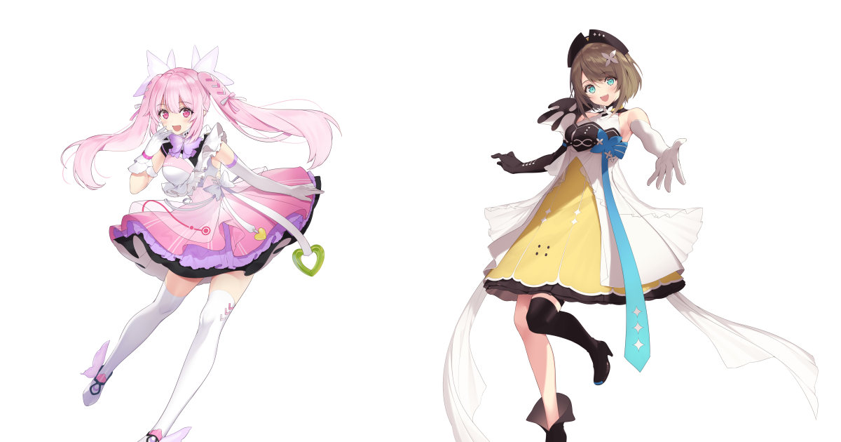 VTuber團體「青桐高中」推出新角色  「千代浦蝶美」「栗駒komaru」參上!