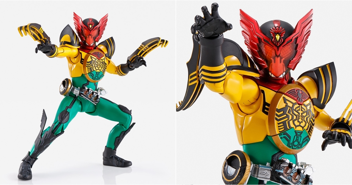 魂展限定紀念『S.H.Figuarts 真骨彫製法  假面騎士OOO 超級鷹虎蝗聯組』情報公開！