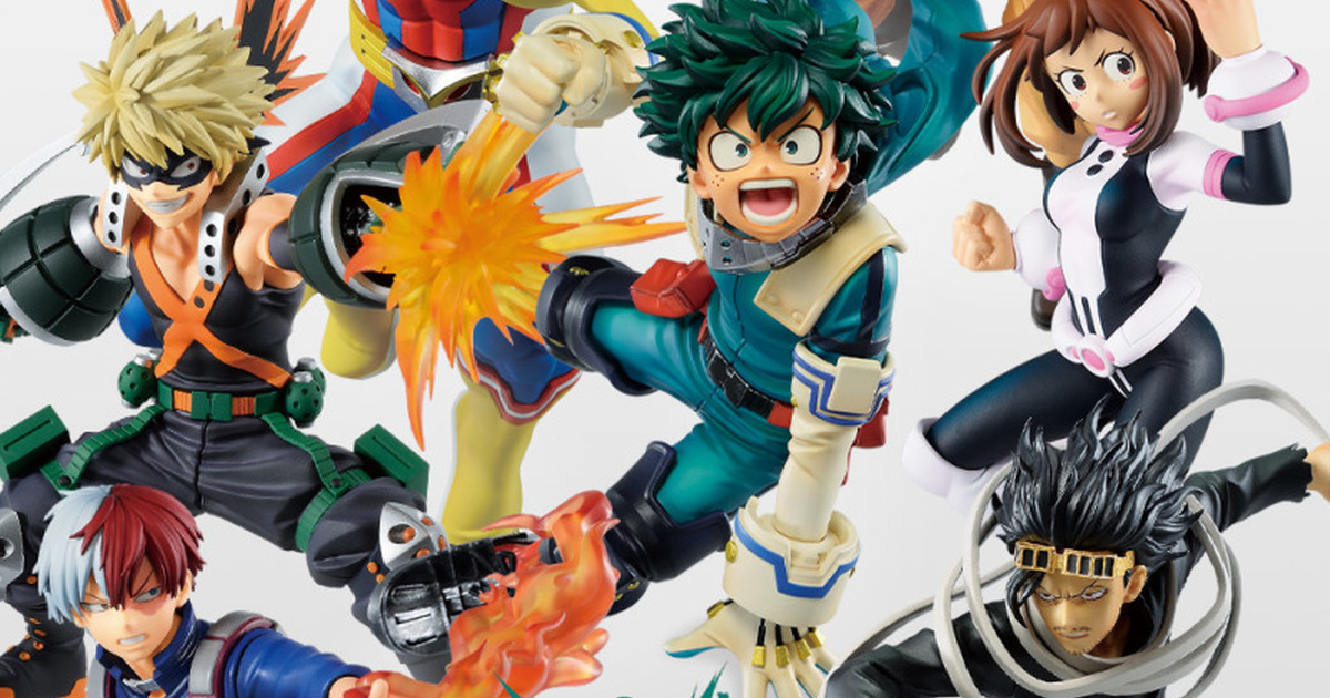 一番賞「我的英雄學院 ULTRA IMPACT」七款人氣角色模型終極衝擊！