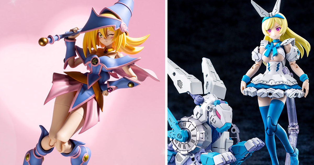 女神裝置、骨裝機娘、遊戲王... 壽屋公開『美少女組裝模型』多款新作原型！