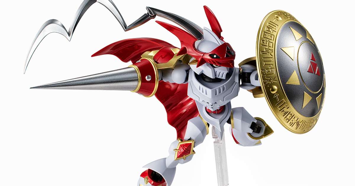 NXEDGE STYLE ［DIGIMON UNIT］紅蓮騎士獸 -Special Color Ver.- 質感再升級！
