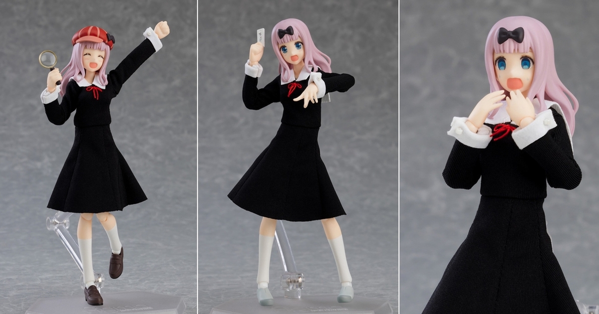 咚打YO！名場景再現『figma 輝夜姬想讓人告白 藤原千花』明年 08 月發售！