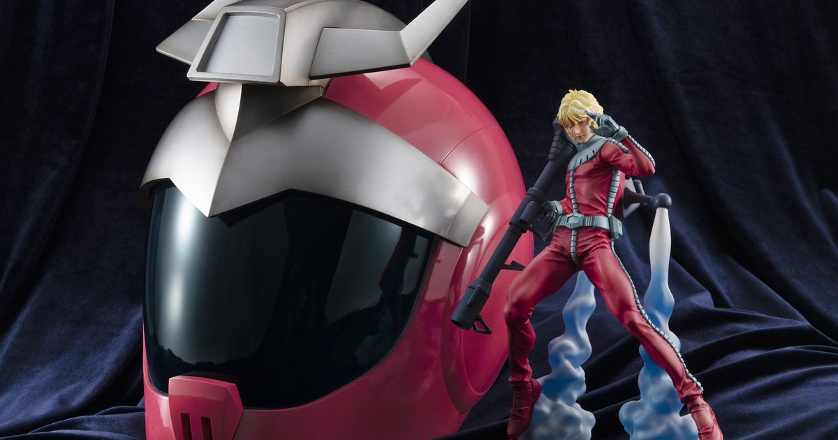 紅色有角！FSW『機動戰士鋼彈 1/1比例 夏亞 宇宙服專用頭盔』情報公開