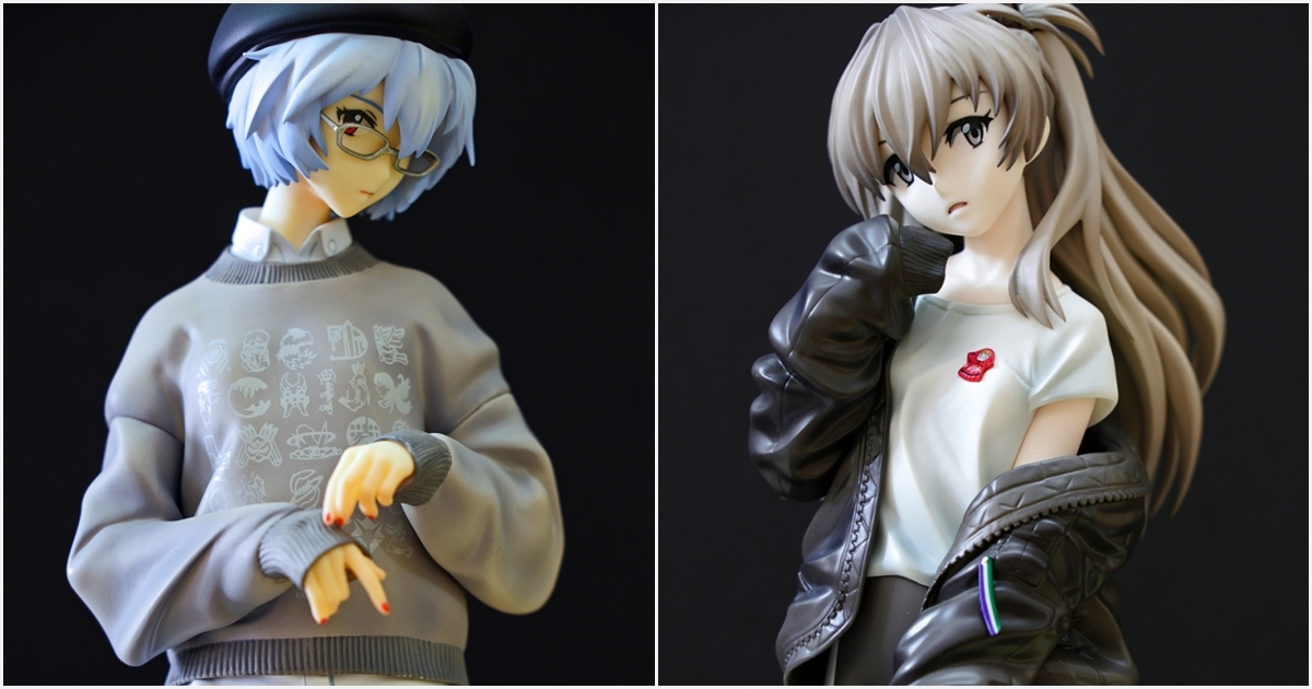 [D.M.S. 玩具攝影]  潮流領風騷！RADIOEVA - HOBBY MAX JAPAN 1/7 綾波 レイ VS 明日香