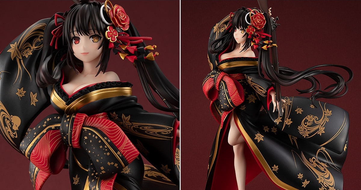 KDcolle《約會大作戰DATE A LIVE 赤黑新章》時崎狂三 花魁Ver. 1/7比例模型