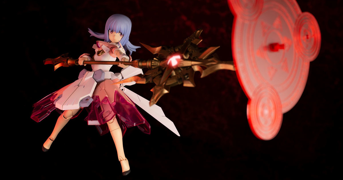 魄力魔砲射擊！骨裝機娘『魔法少女芭莎菈露多』組裝模型明年 04 月發售！