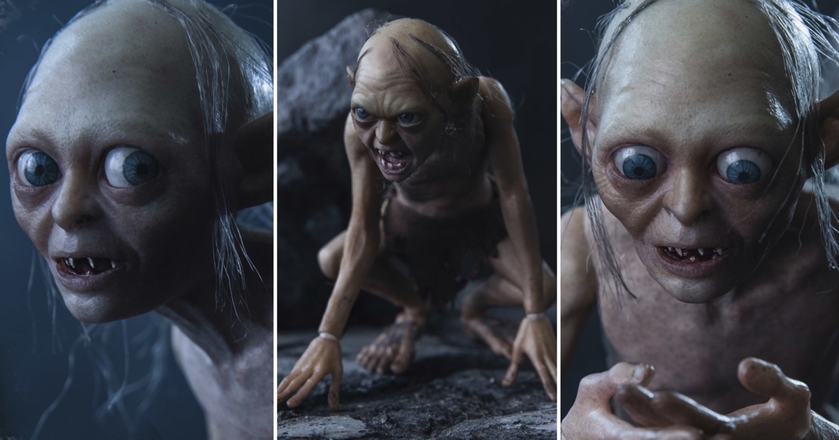 Asmus Toys《魔戒》咕嚕（Gollum）/ 史麥戈（Sméagol）1/6 比例收藏級人偶