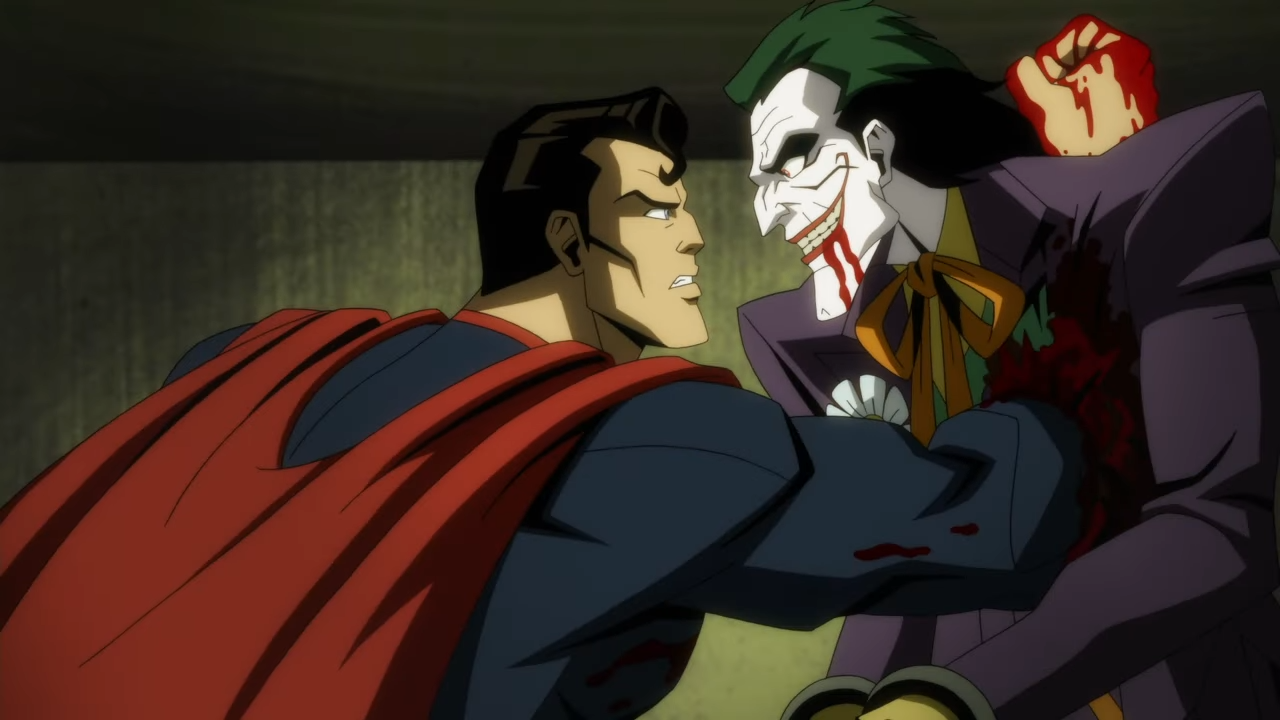 DC動畫電影《不義聯盟》揭開最新預告片　超人虐殺小丑重現大銀幕
