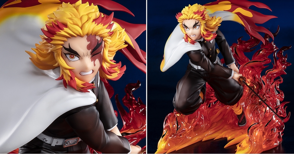 Figuarts ZERO「煉獄杏壽郎炎柱」流血替換頭雕再現激戰場景！