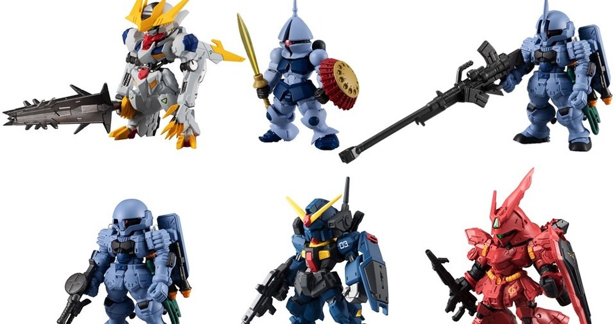 問卷高人氣機體登場『FW GUNDAM CONVERGE 10周年 ＃SELECTION 01』明年 01 月發售！