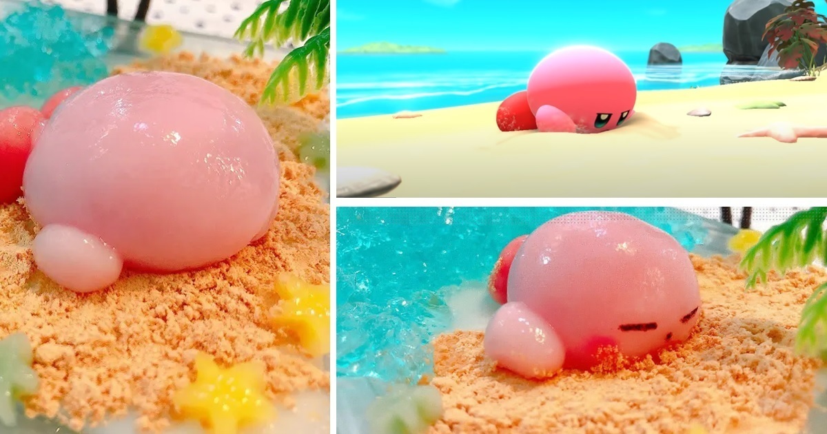 《星之卡比》新作遊戲推出感動推主 展現作品愛自製超萌「卡比甜點」