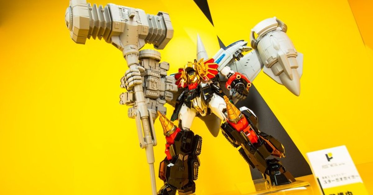 POSE＋《勇者王》我王匿蹤戰機II、高魯帝馬克原型公開  可再現星際我王凱牙！