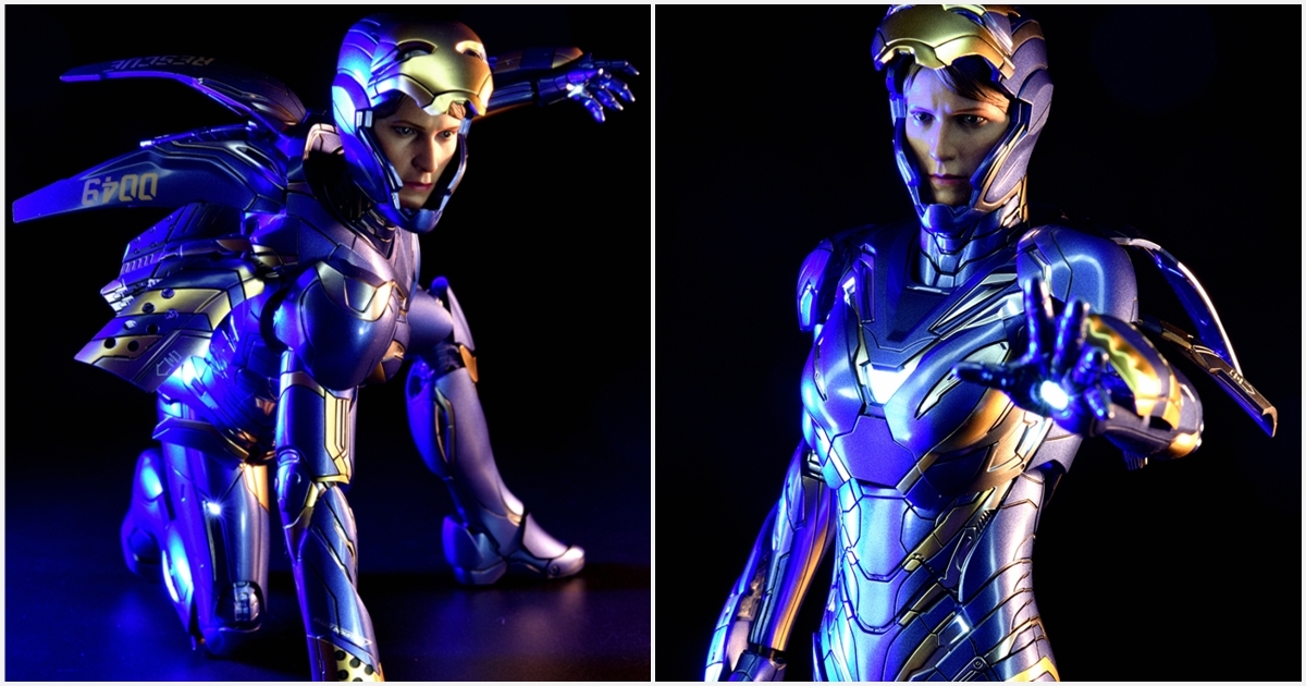 【開箱】Hot Toys - IRON MAN MK49 RESCUE 救援裝甲