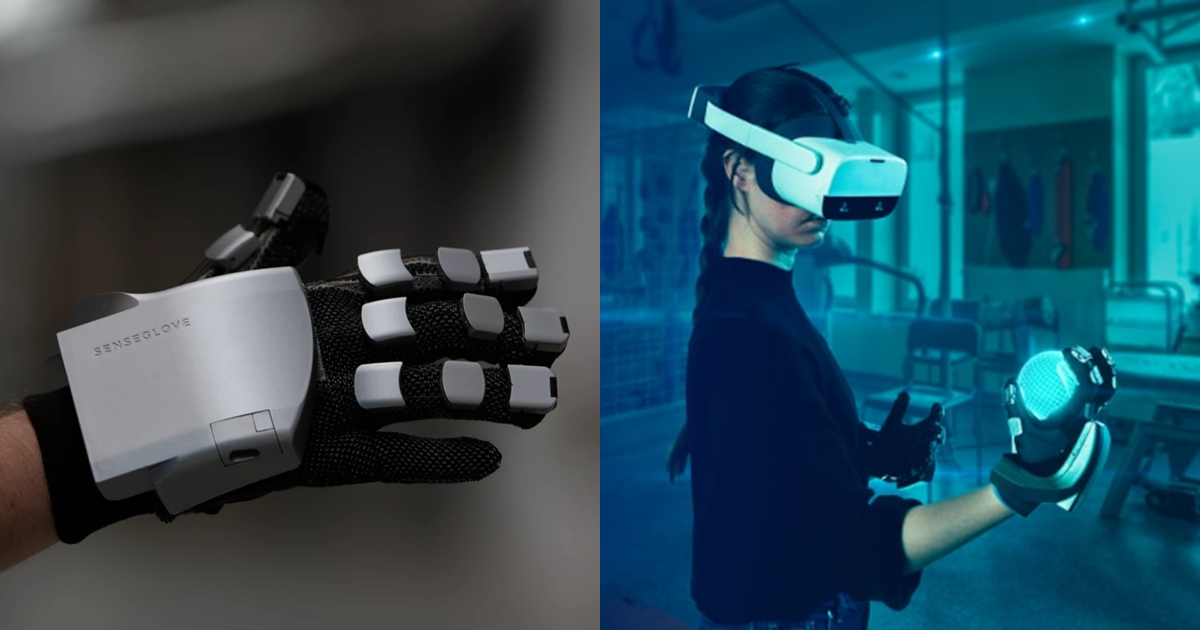 VR體驗再進化！荷蘭SenseGlove研發能夠體驗「真實觸感」的VR專屬手套