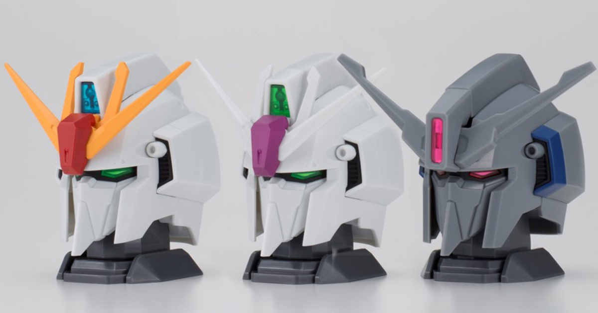 Z鋼彈參戰『EXCEED MODEL ZETA HEAD』轉蛋頭像最新作 12 月發售！