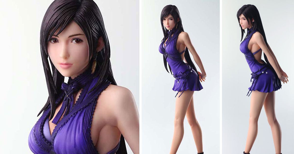 成熟魅力造型立體化『STATIC ARTS《FFVII 重製版》蒂法 禮服Ver.』明年 06 月發售！