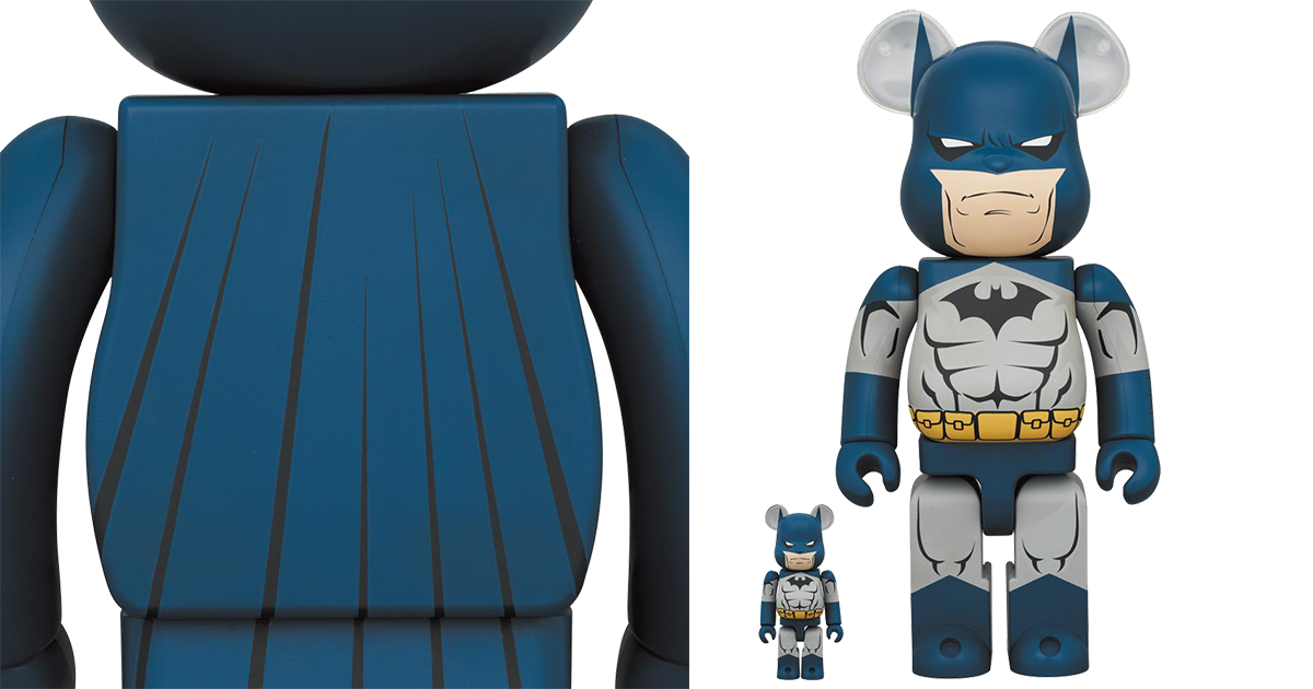 BE@RBRICK DC【蝙蝠俠（緘默版本）】BATMAN (BATMAN: HUSH Ver.) 100