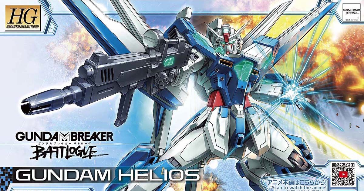 HG 1/144《鋼彈創壞者 對戰風雲錄》主角後繼機「太陽神鋼彈」 11  月發售！