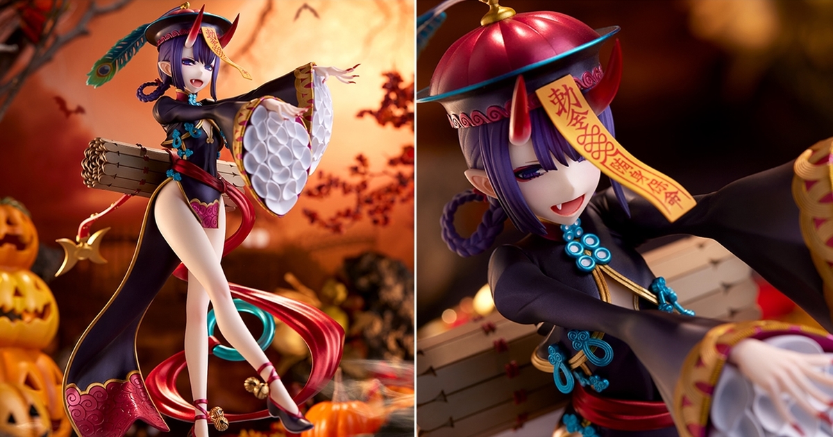 美腿小殭屍！quesQ《Fate/Grand Order》Assassin/酒吞童子 英靈祭裝1/7比例模型 