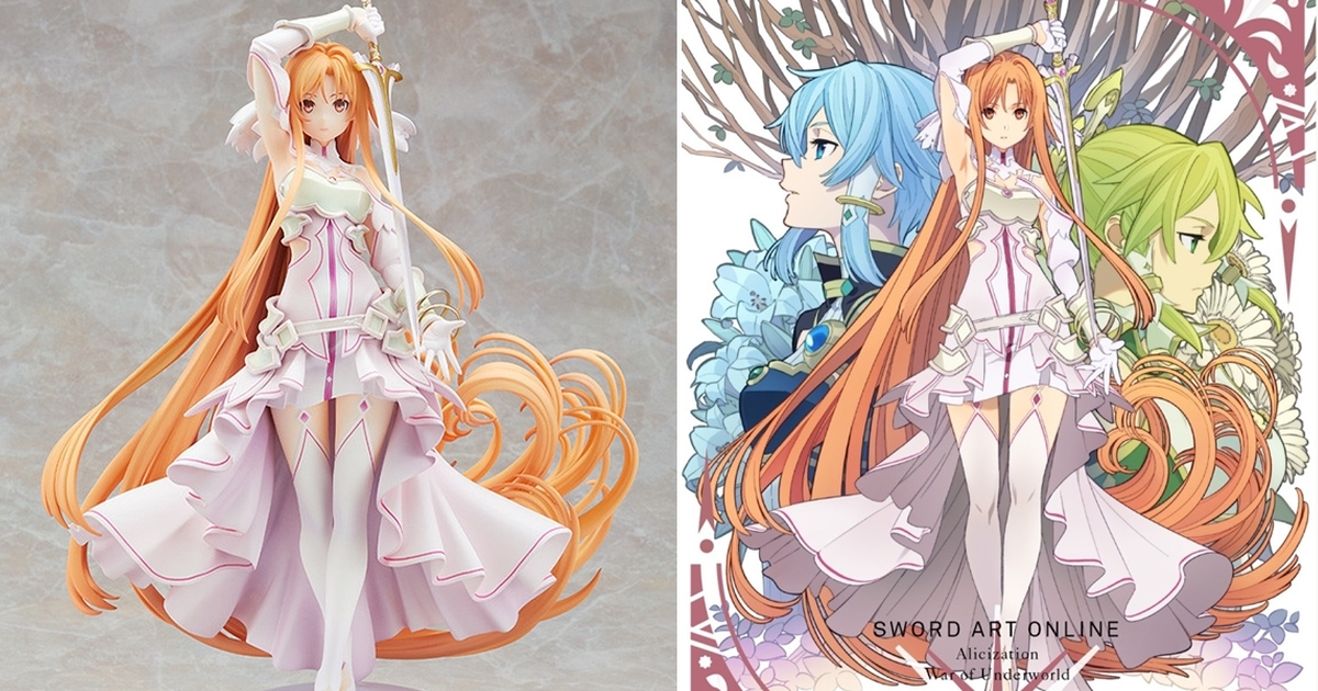 GSC《刀劍神域 Alicization WoU》亞絲娜 創世神史提西亞 1/7比例模型