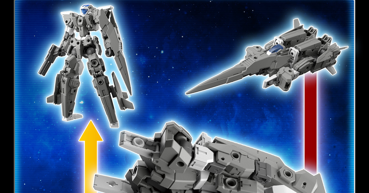 系列首架可變型量產機！30MM『1/144 eEXM-30 埃斯波西托α』11 月 13 日發售