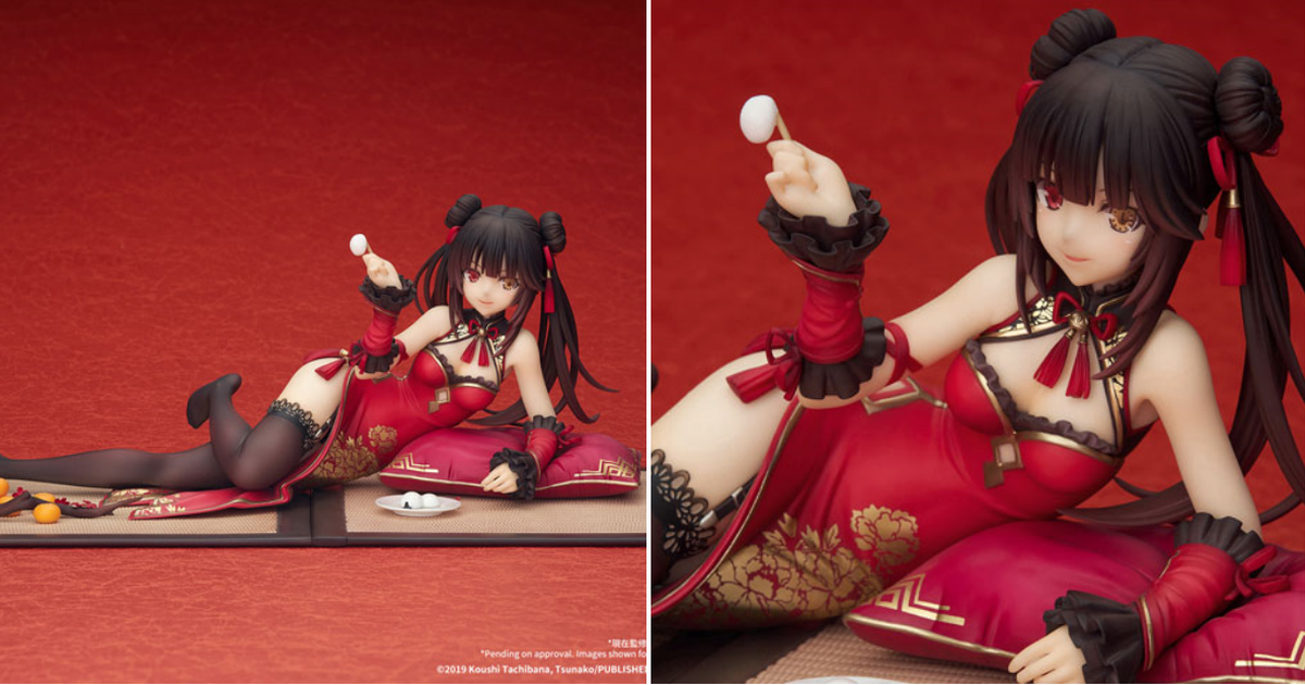 APEX-TOYS《約會大作戰：精靈再臨》時崎狂三 新春旗袍ver. 1/7比例模型