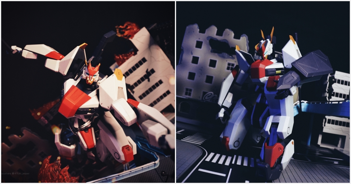 SUNRISE久違高達以外新原創機械人，可能是近年最強可動ROBOT魂！？境界戰機KENBU ！真香！『 JESPER叉燒HOBBY廢話開箱』
