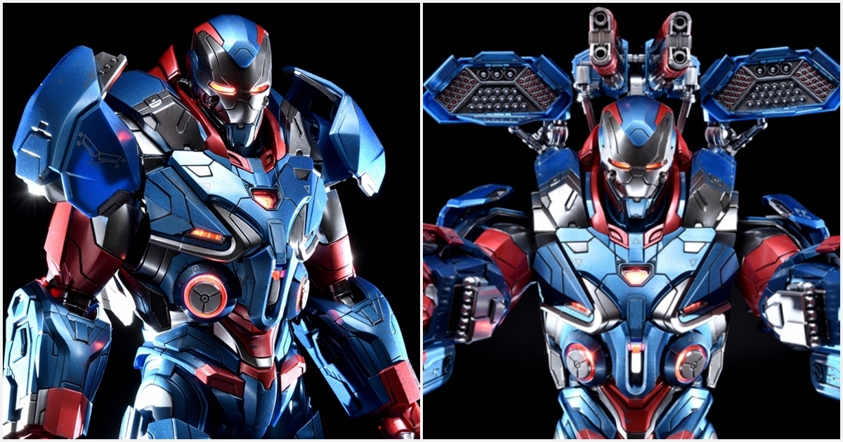 【開箱】行動軍火庫 ~ Hot Toys - 終局之戰 鋼鐵愛國者