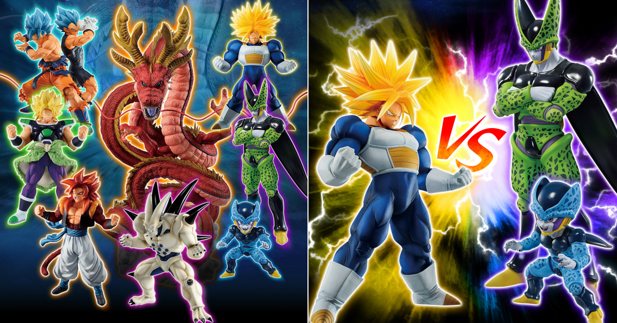 一番賞 《七龍珠超 》經典對戰組合超 VS OMNIBUS超 究極神龍30公分強勢登場！