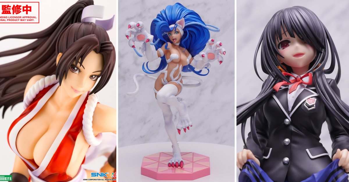 【MEGAHOBBY EXPO 2021 ONLINE】壽屋 SNK/魔域幽靈美少女、偶像大師等新作原型公開！