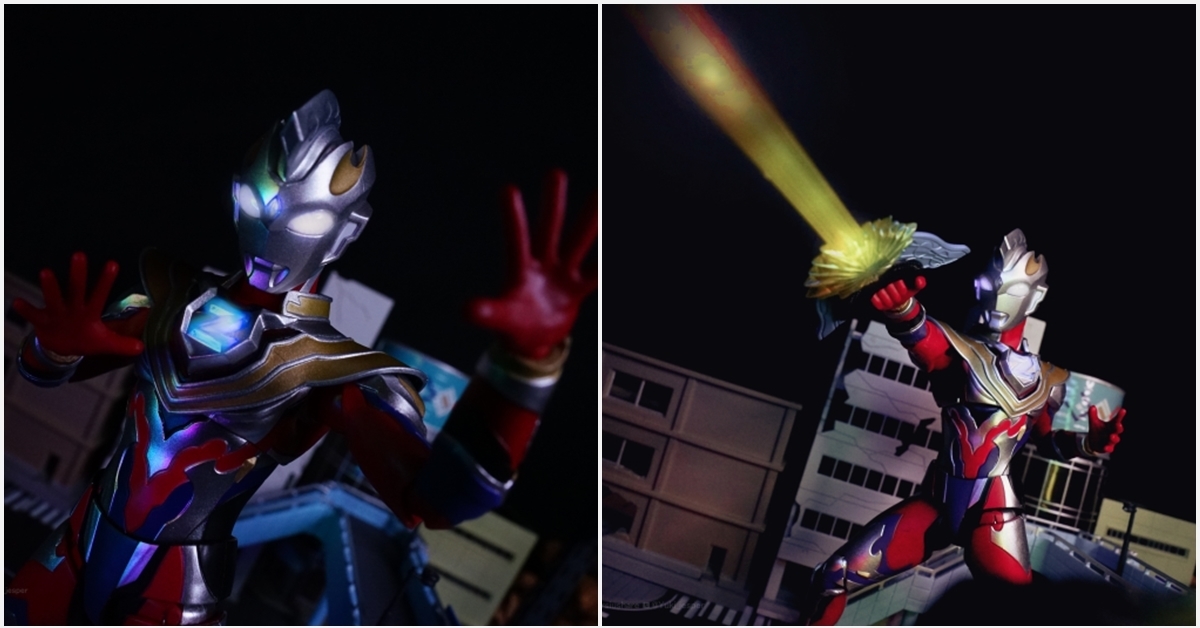 『開箱』連平成三傑都可以隨便使喚的ULTRAMAN Z真最強型態---SHF GAMMA FUTURE 開箱『 JESPER叉燒HOBBY廢話開箱』