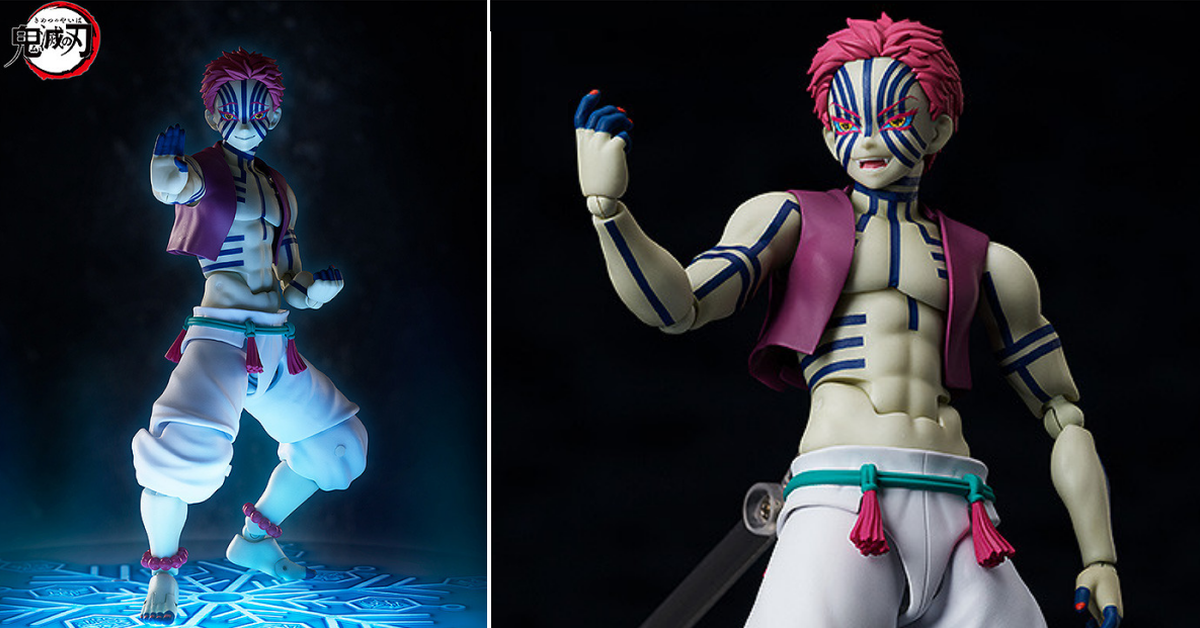 你也變成鬼怎麼樣？figma《鬼滅之刃》猗窩座 附破壞殺‧羅針透明片