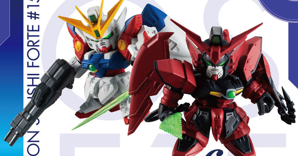 以《鋼彈W》為中心的新機登場！GASHAPON『機動戰士鋼彈 轉蛋戰士f15』明年 05 月發售