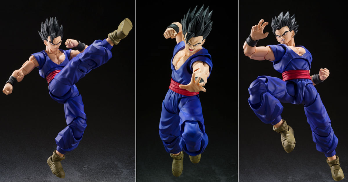 S.H.Figuarts《七龍珠超 超級英雄》究極悟飯 SUPER HERO 可動人偶 狂氣表情展現超兇氣勢！
