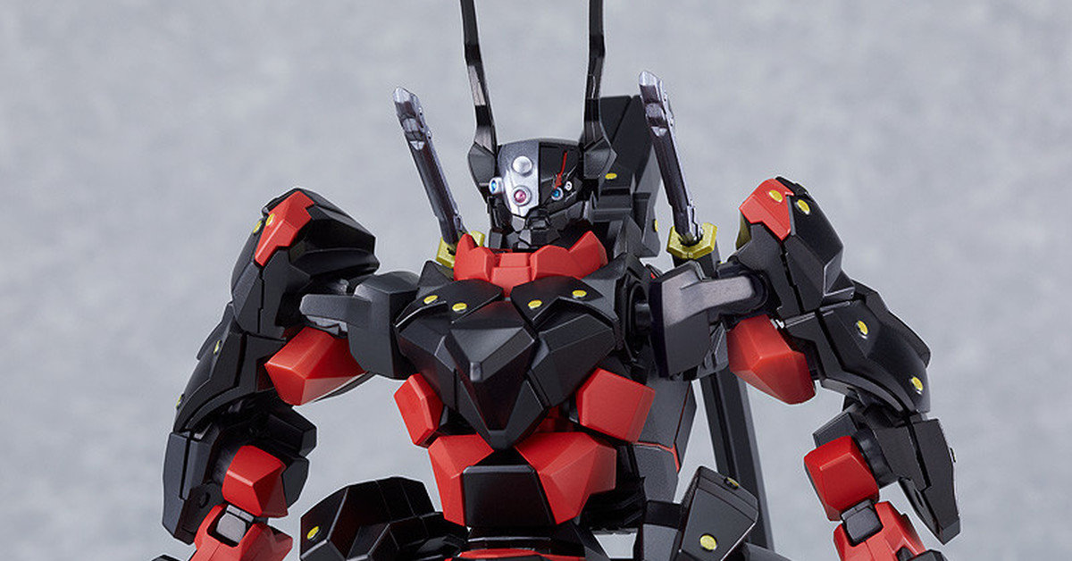 動畫 5 周年終於推出主角機『MODEROID 黑骸』組裝模型確定商品化！