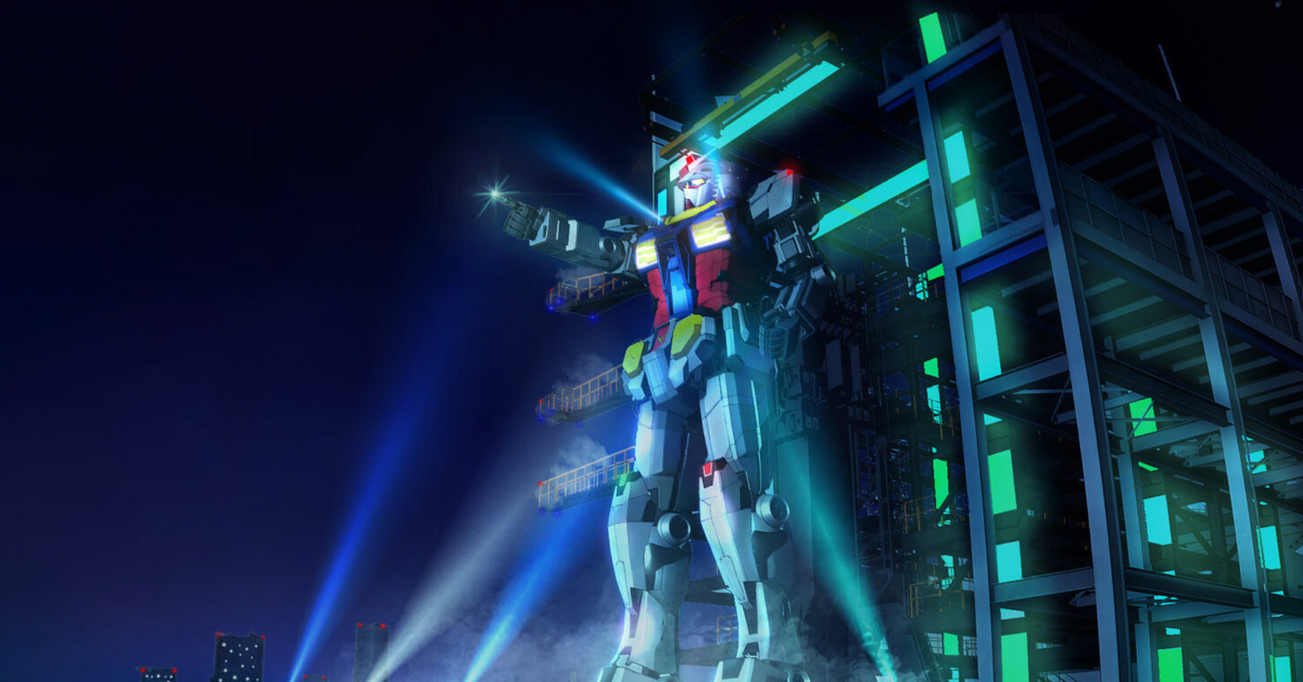 GUNDAM FACTORY YOKOHAMA開設1周年 新演出「F00 /AI Awakening！」元旦開幕！
